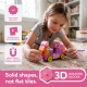 Magnetická stavebnica Cubo Clics Princess set 62 ks