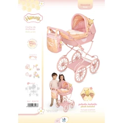 Skladací kočík pre bábiky s taškou DeCuevas Honey 2026 81 cm