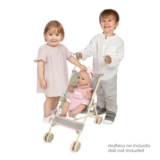 Skladací kočík pre bábiky golfové palice DeCuevas Botanic 2026 56 cm