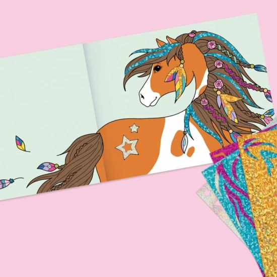 Kreatívne omaľovánky Miss Melody Fancy Foils