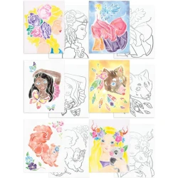 Kreatívny set TOPModel Omaľovánky s 10 motívmi