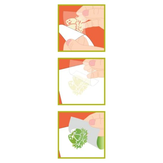 Dino World Omaľovánka Stick & Shine s nálepkami a trblietavými fóliami