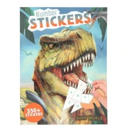Dino World Kreatívny zošit s nálepkami