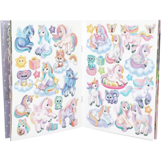 Kreatívny zošit s nálepkami Ylvi Puffy Depesche