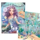 Depesche TOPModel Nálepkový zošit Mermaid DP-13395 so strieborným metalickým efektom