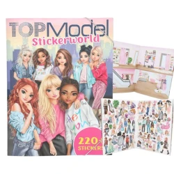 Tvorivý zošit TopModel Stickerworld s 220 nálepkami