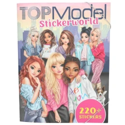 Tvorivý zošit TopModel Stickerworld s 220 nálepkami
