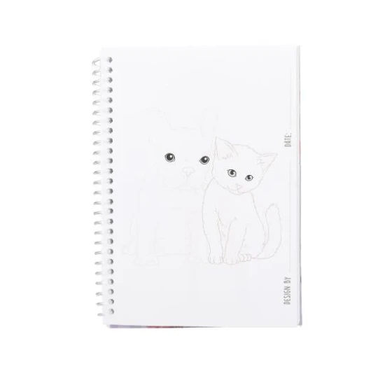 Kreatívny zošit do vrecka TOPModel lila