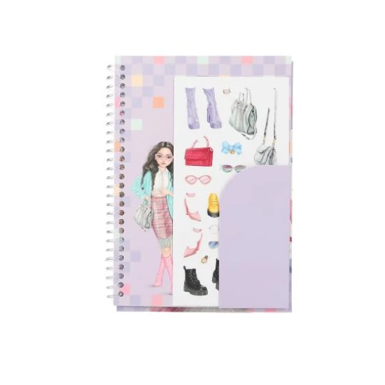 Kreatívny zošit do vrecka TOPModel lila
