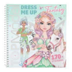 Kreatívny zošit nálepiek TOPModel Dress Me Up Fantasy