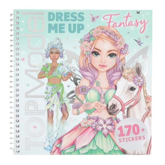 Depesche TOPModel Kreatívny zošit nálepiek Dress Me Up Fantasy DP-13805