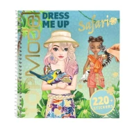 Kreatívny zošit nálepiek TOPModel Dress Me Up Safari