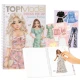 Kreatívny zošit s nálepkami TopModel Summer Feeling - Depesche DP-13833