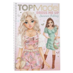 Kreatívny zošit s nálepkami TopModel Summer Feeling