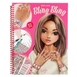Kreatívny zošit na výrobu a zdobenie šperkov s kamienkami TOPModel Bling Bling