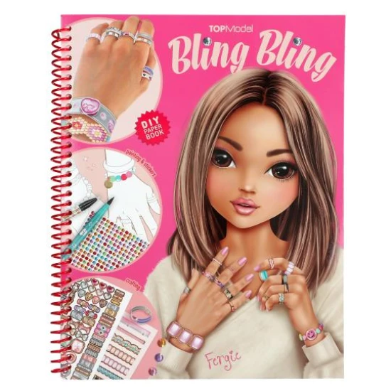 Kreatívny zošit na výrobu a zdobenie šperkov s kamienkami TOPModel Bling Bling