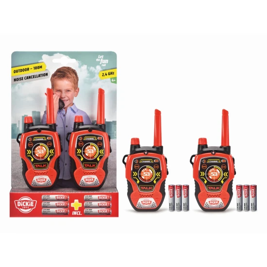 Vysielačky Walkie Talkie Fun 2 ks – Dickie Toys D18195