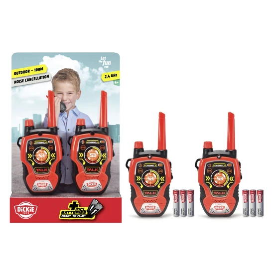 Vysielačky Walkie Talkie Fun 2 ks – Dickie Toys D18195