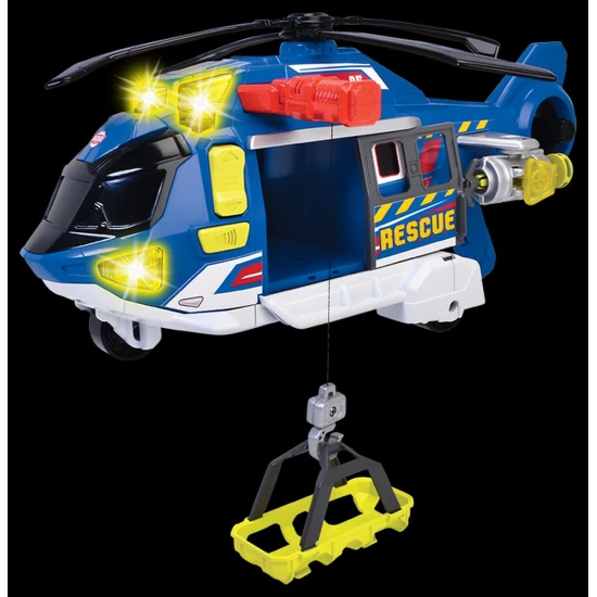 Záchranárska helikoptéra 39 cm so svetlom a zvukom – Dickie Toys D3307002