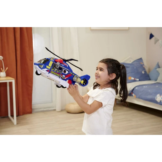 Záchranárska helikoptéra 39 cm so svetlom a zvukom – Dickie Toys D3307002