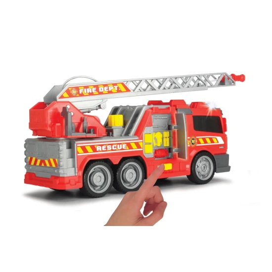 Hasičské auto s rebríkom a ručnou pumpou 36 cm – Dickie Toys D3308371