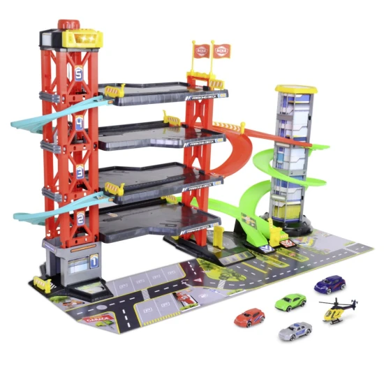 Garáž Parking 4 podlažia – Dickie Toys D3339000