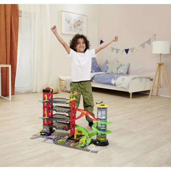 Garáž Parking 4 podlažia – Dickie Toys D3339000