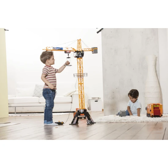 Žeriav Mega Crane 120 cm na kábel – Dickie Toys D3462412