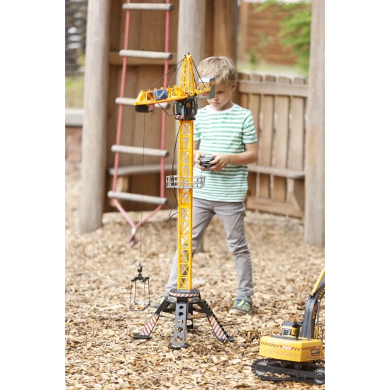 Žeriav Mega Crane 120 cm na kábel – Dickie Toys D3462412