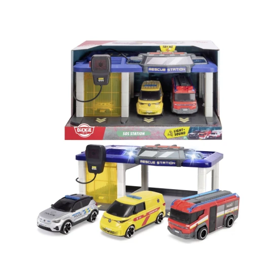 SOS záchranárska stanica česká verzia – Dickie Toys D3716027
