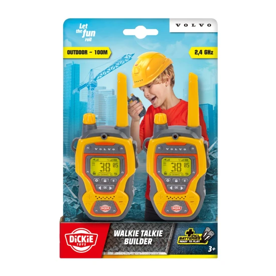 Vysielačky Walkie Talkie Constructor 2 ks – Dickie Toys D3722017