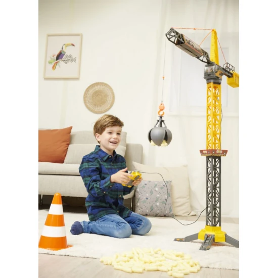 Žeriav Mighty Crane 110 cm s káblovým ovládaním – Dickie Toys D3729022