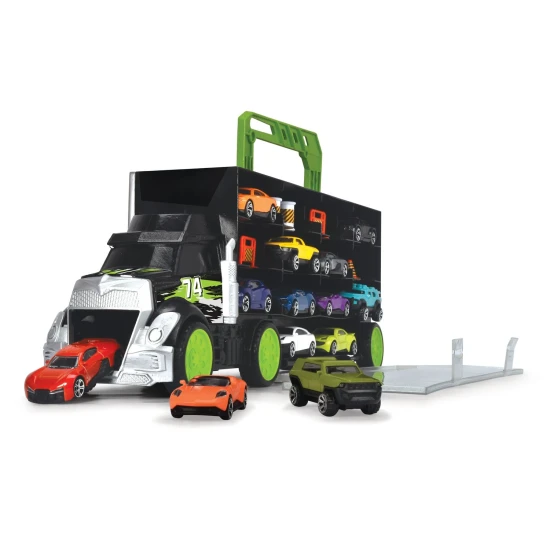 Autotransportér v kufríku s príslušenstvom – Dickie Toys D3747007