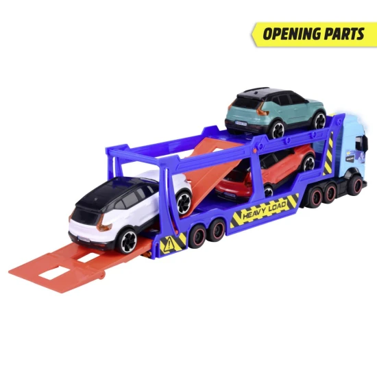 Autotransportér Volvo FH 16 40 cm s 3 autami Autotransportér Volvo FH 16 40 cm s 3 autami – Dickie Toys D3747017