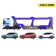 Autotransportér Volvo FH 16 40 cm s 3 autami Autotransportér Volvo FH 16 40 cm s 3 autami – Dickie Toys D3747017