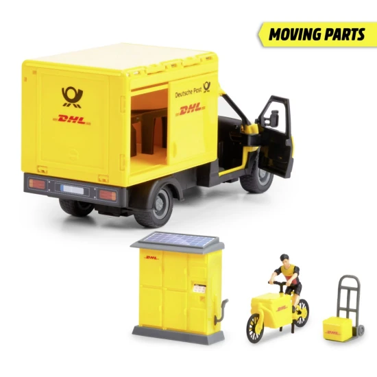 DHL súprava zásielkovej dopravy 25 cm – Dickie Toys D3747020