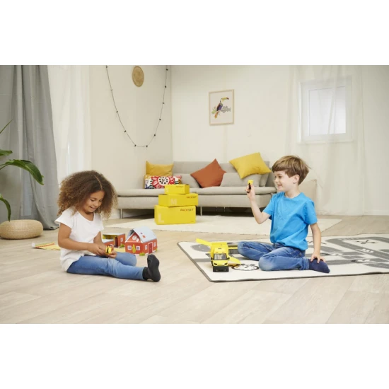 DHL súprava zásielkovej dopravy 25 cm – Dickie Toys D3747020