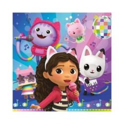 Puzzle Gabby's Dollhouse Oslava 3x55 dielikov