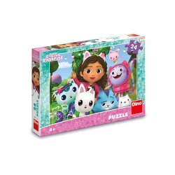 Puzzle Gabby's Dollhouse Na záhrade 24 dielikov