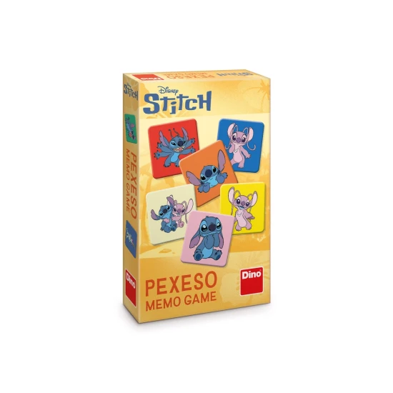 Pexeso Stitch a Angel – pamäťová hra s 48 kartičkami s motívmi z Disney rozprávky