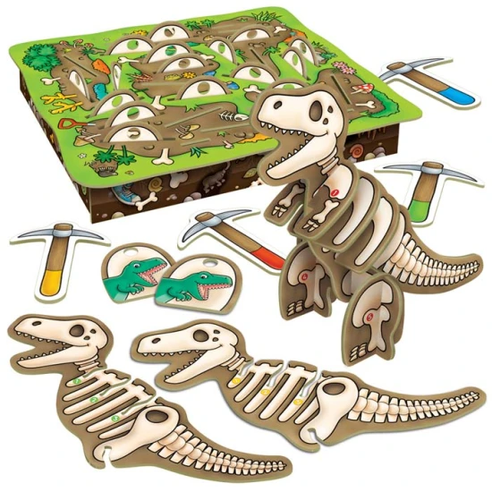 Hra pre fanúšikov dinosaurov! Kopte a objavujte dinosaurie kosti v tejto zábavnej hre na hľadanie prehistorických skamenelín. 