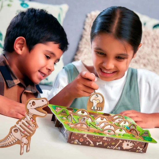 Hra pre fanúšikov dinosaurov! Kopte a objavujte dinosaurie kosti v tejto zábavnej hre na hľadanie prehistorických skamenelín. 