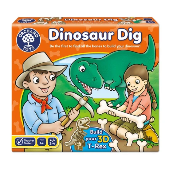 Hra pre fanúšikov dinosaurov! Kopte a objavujte dinosaurie kosti v tejto zábavnej hre na hľadanie prehistorických skamenelín. 