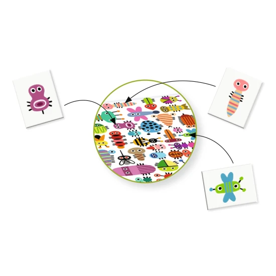 Djeco Spoločenská hra Tiny Beasts DJ05247