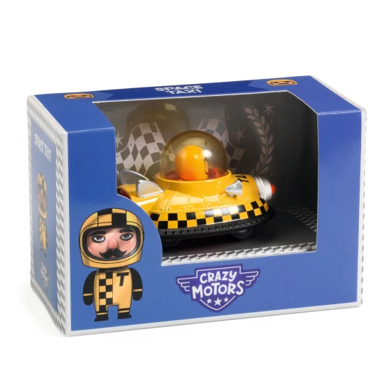 Kovové autíčko Crazy Motors Space Taxi – Djeco DJ05451