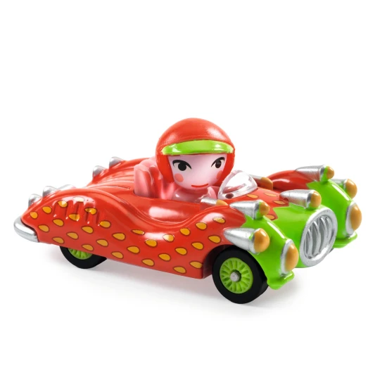 Kovové autíčko Crazy Motors Lady Berry – Djeco DJ05452