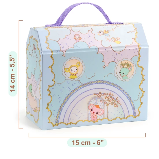 Djeco Tinyly Mini domček v kufríku Tinypets Djeco Tinyly Mini domček v kufríku Tinypets