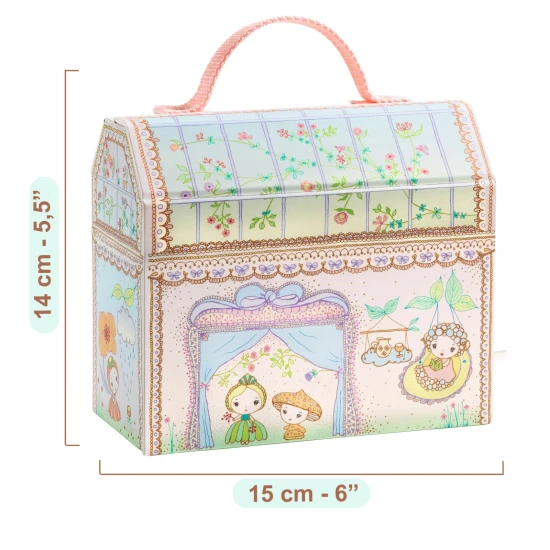 Djeco Tinyly Mini Domček v kufríku Djeco Tinyly Mini Domček v kufríku