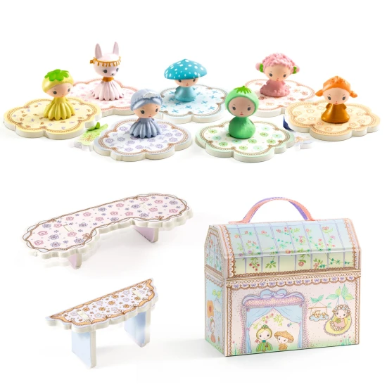 Djeco Tinyly Mini Domček v kufríku Djeco Tinyly Mini Domček v kufríku