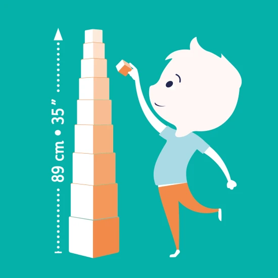 Stavajte farebné pyramídy so zvieratkami